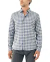 Faherty The Movement Shirt In Blue