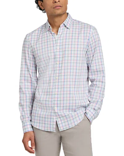 Faherty The Movement Shirt In Blue