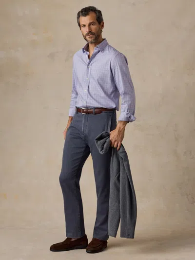 Faherty The Movement Shirt In Blue