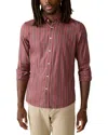 Faherty The Movement Button-up Shirt In Brown