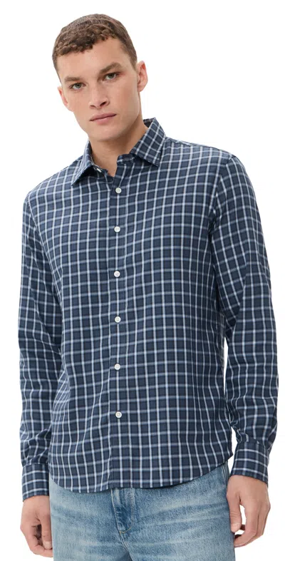 Faherty The Movement Shirt Coastal Nights Plaid