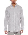 Faherty The Movement Shirt In Gray