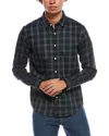 Faherty The Movement Shirt In Green