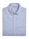 Faherty The Movement Shirt In Light Blue Gingham In Blue