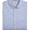 FAHERTY THE MOVEMENT SHIRT IN LIGHT BLUE GINGHAM