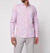 FAHERTY THE MOVEMENT SHIRT IN SUMMER ROSE PLAID