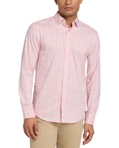 Faherty The Movement Shirt In Pink