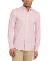 Faherty The Movement Shirt In Pink