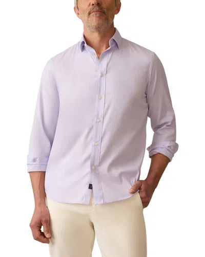 Faherty The Movement Shirt In Purple
