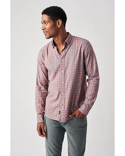Faherty The Movement Shirt In Red
