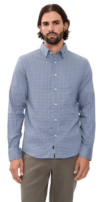 Faherty The Movement Shirt Ridge Brook Check In Blue