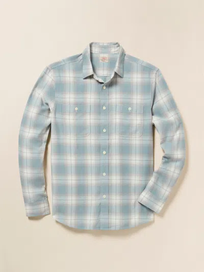 Faherty The Movement Shirt In Sky Shore Plaid
