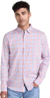 Faherty The Movement Plaid Button-up Shirt In Vista Point Plaid
