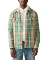 Faherty The Surf Organic Cotton Flannel Button-up Shirt In Multi