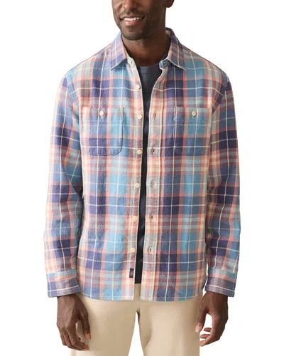 Faherty The Surf Flannel Shirt In Multi