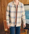 FAHERTY THE SURF FLANNEL SHIRT IN SPRING EVENING