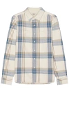Faherty Surf Flannel Shirt In Spring Evening