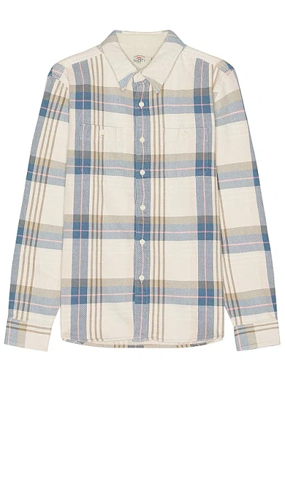 Faherty The Surf Flannel Shirt In Spring Evening