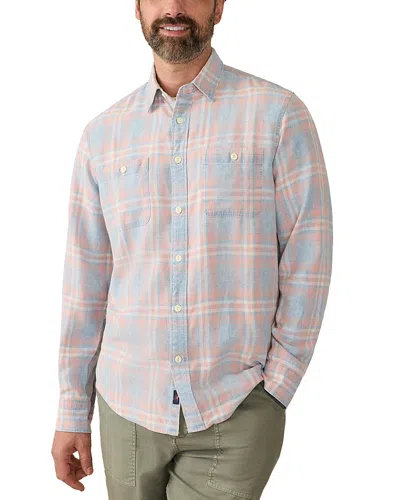 FAHERTY THE TRIED AND TRUE CHAMBRAY WORKSHIRT