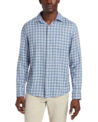 FAHERTY FAHERTY THE WEEKEND LINEN-BLEND SHIRT