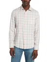 Faherty The Weekend Linen-blend Shirt In Neutral