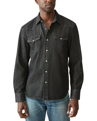 Faherty The Western Shirt In Black