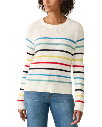 Faherty Throwback Cashmere Top In Multi