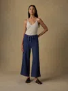 Faherty Topanga Drape Ankle Pants In Blue