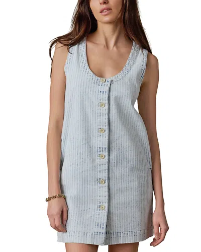 Faherty Topsail Denim Malibu Dress In Blue
