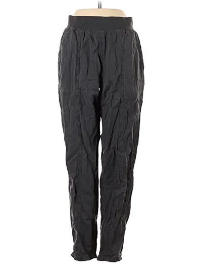 Pre-owned Faherty Track Pants In Black