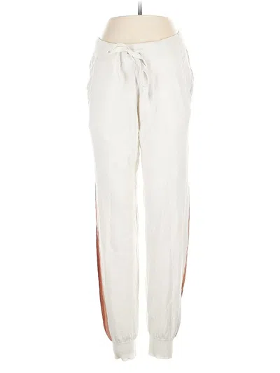 Pre-owned Faherty Track Pants In White