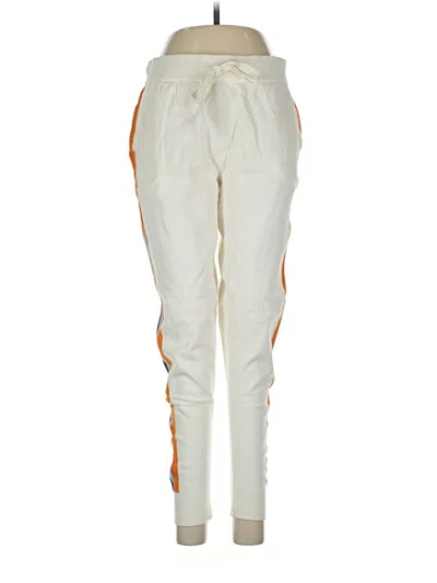 Pre-owned Faherty Track Pants In White