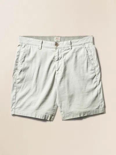 Faherty Tradewinds Linen Blend Short In Green