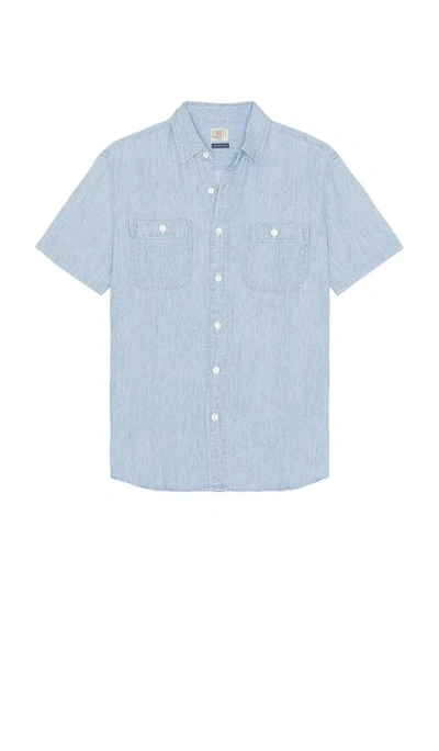 Faherty Tried And True Chambray Shirt