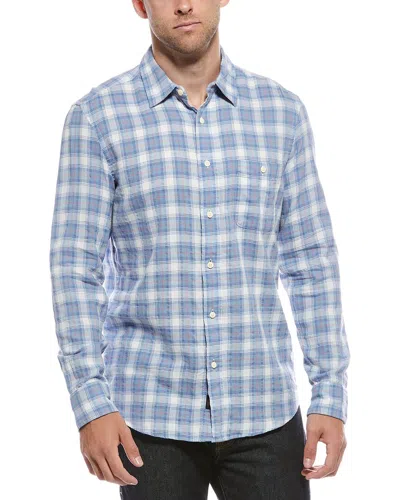 Faherty Tropical Shirt In Blue