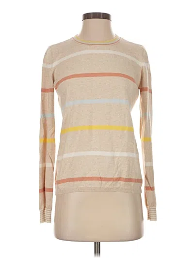 Pre-owned Faherty Turtleneck Sweater In Tan