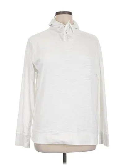 Pre-owned Faherty Turtleneck Sweater In White