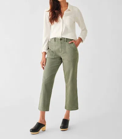 Faherty Utility Pant In Olive In Green