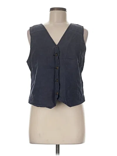 Pre-owned Faherty Vest In Gray