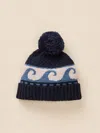 Faherty Wave Swell Beanie In Multi