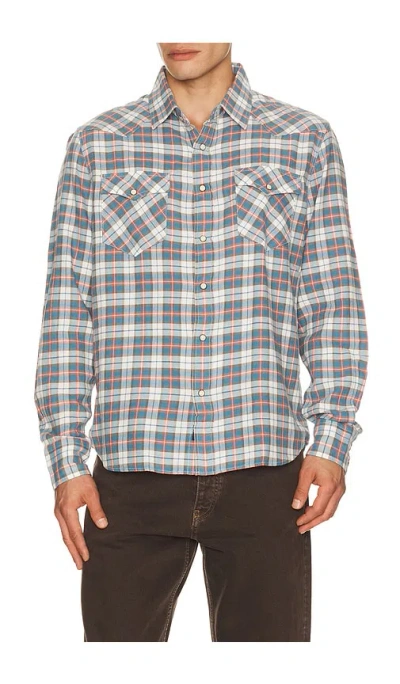 Faherty Western Shirt In Multi