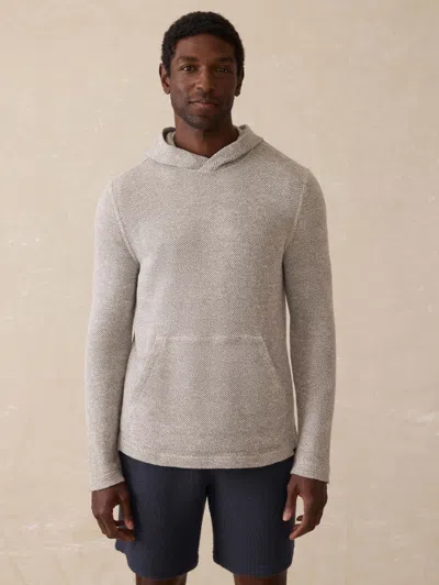 Faherty Whitewater Hoodie In Gray