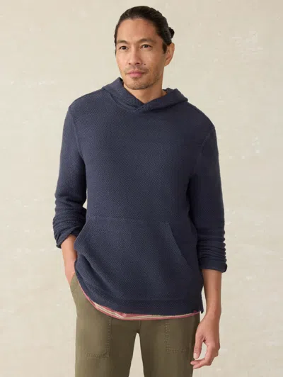 Faherty Whitewater Hoodie In Fjord