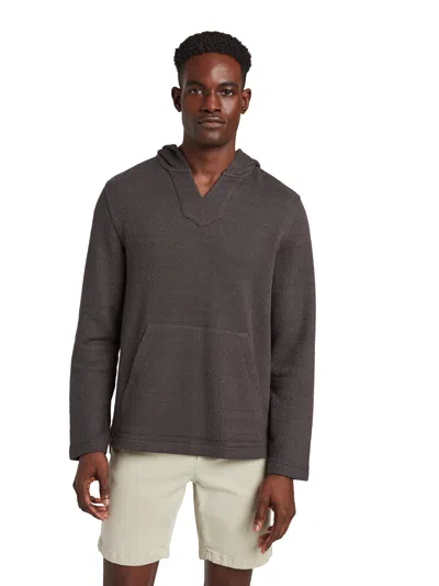 Faherty Whitewater Hoodie In Black