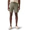 Faherty Whitewater Knit Drawstring Shorts In Green