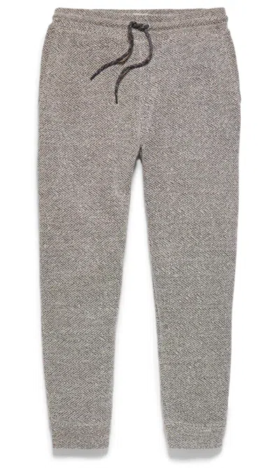 Faherty Whitewater Sweatpant In Latte In Grey