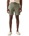 Faherty Whitewater Knit Drawstring Shorts In Green