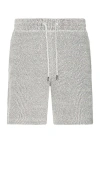 Faherty Whitewater Sweatshorts Grey Shell Loop In Grey Shell Loop