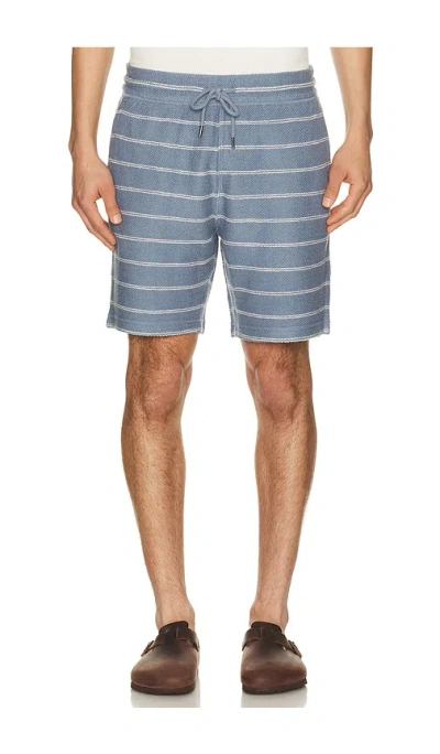 Faherty Whitewater Sweatshorts In Blue