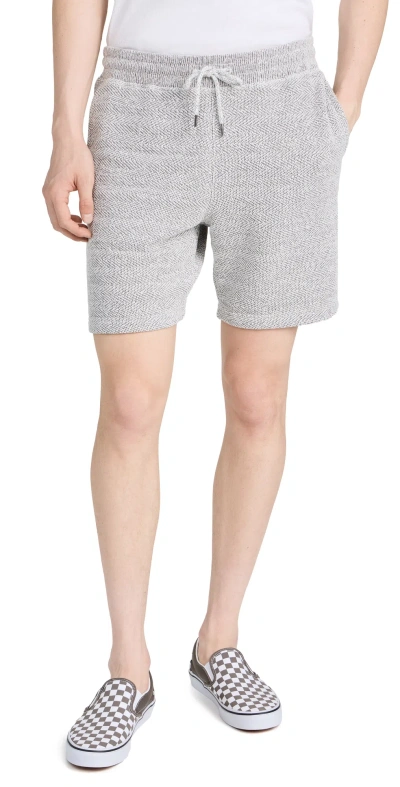 Faherty Whitewater Sweatshorts Grey Shell Loop